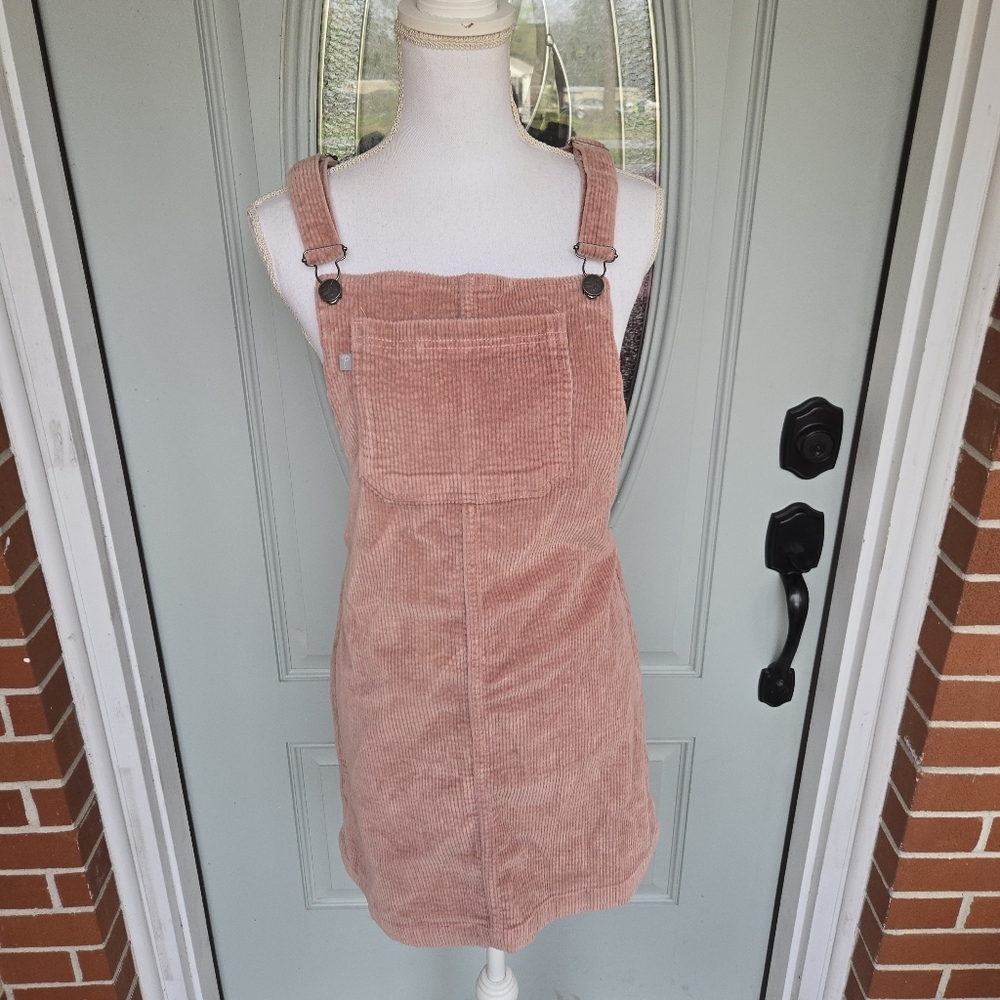 Purnell Corduroy Overall Dress